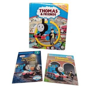 Thomas & Friends Books Lot 3 Look‎ Find Little Golden Step Into Reading Engine